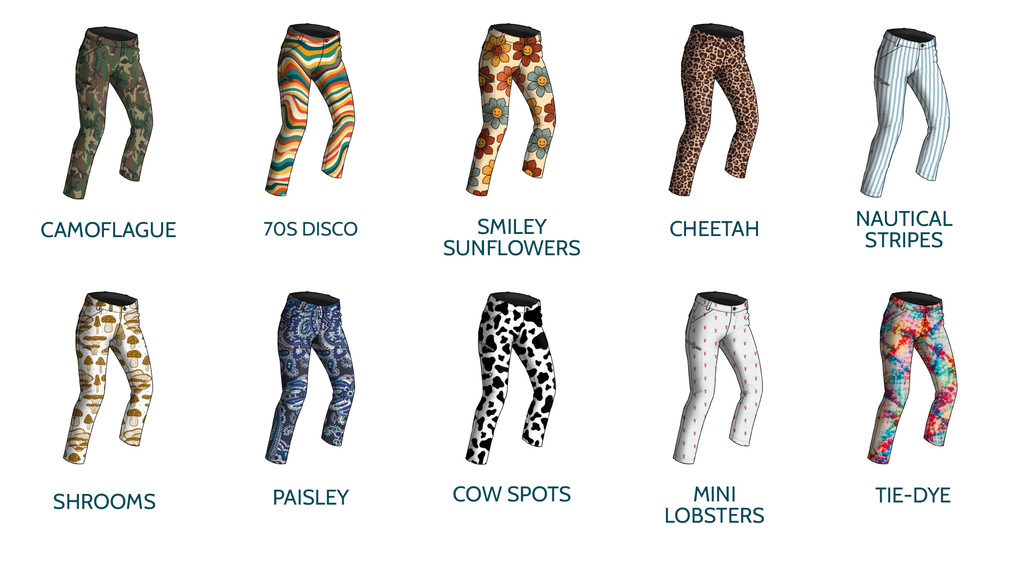 What Your Fake Go There™ Pant Pattern Says About You