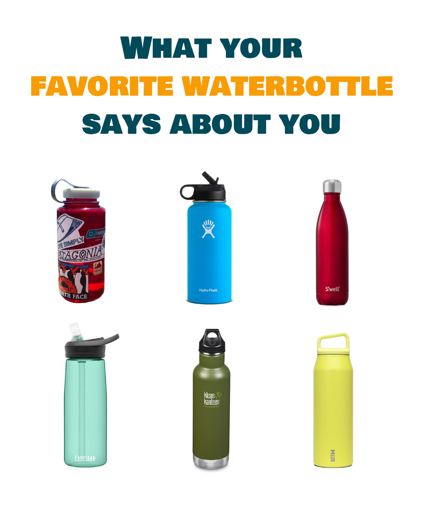 What These 12 Water Bottles Say About You