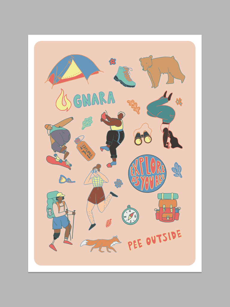 Sticker Sheet - Gnara